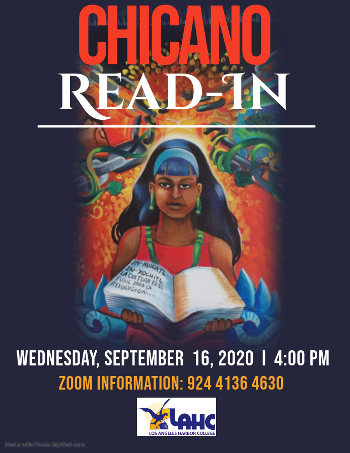 Chicano Read In Promotional Flyer