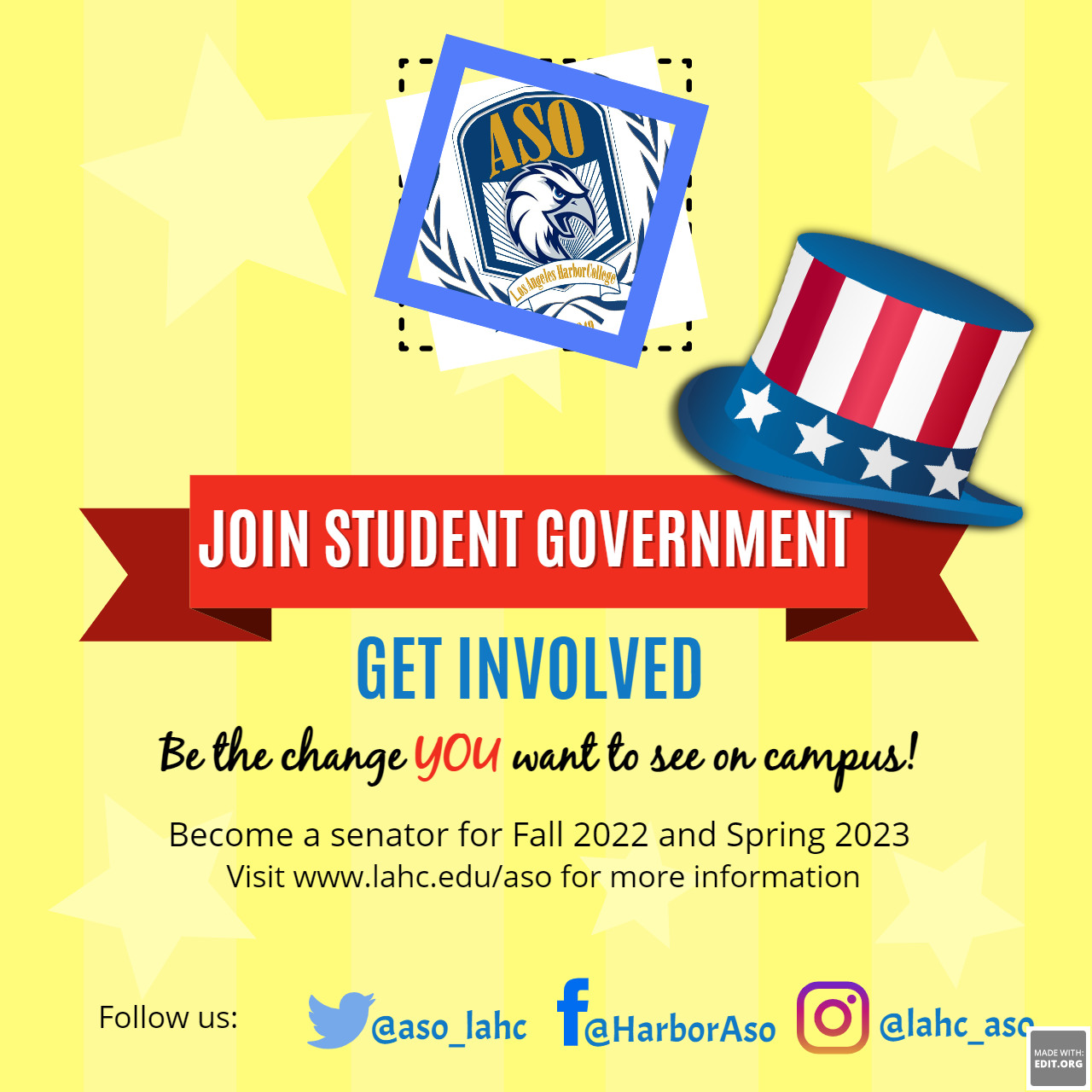 Join ASO Senator Flyer