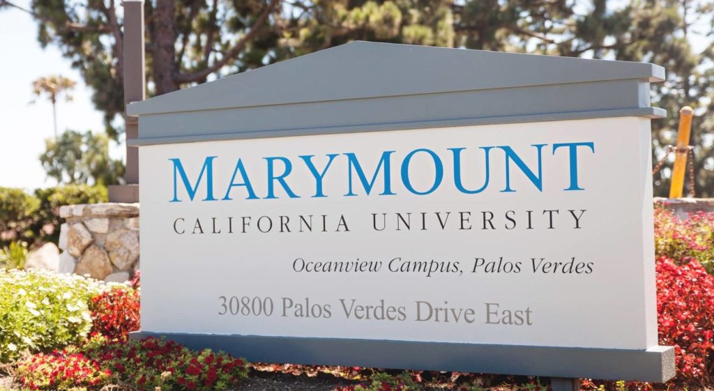 Marymount California University Sign