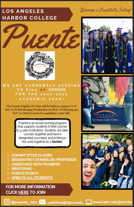 Puente Recruitment Flyer Image