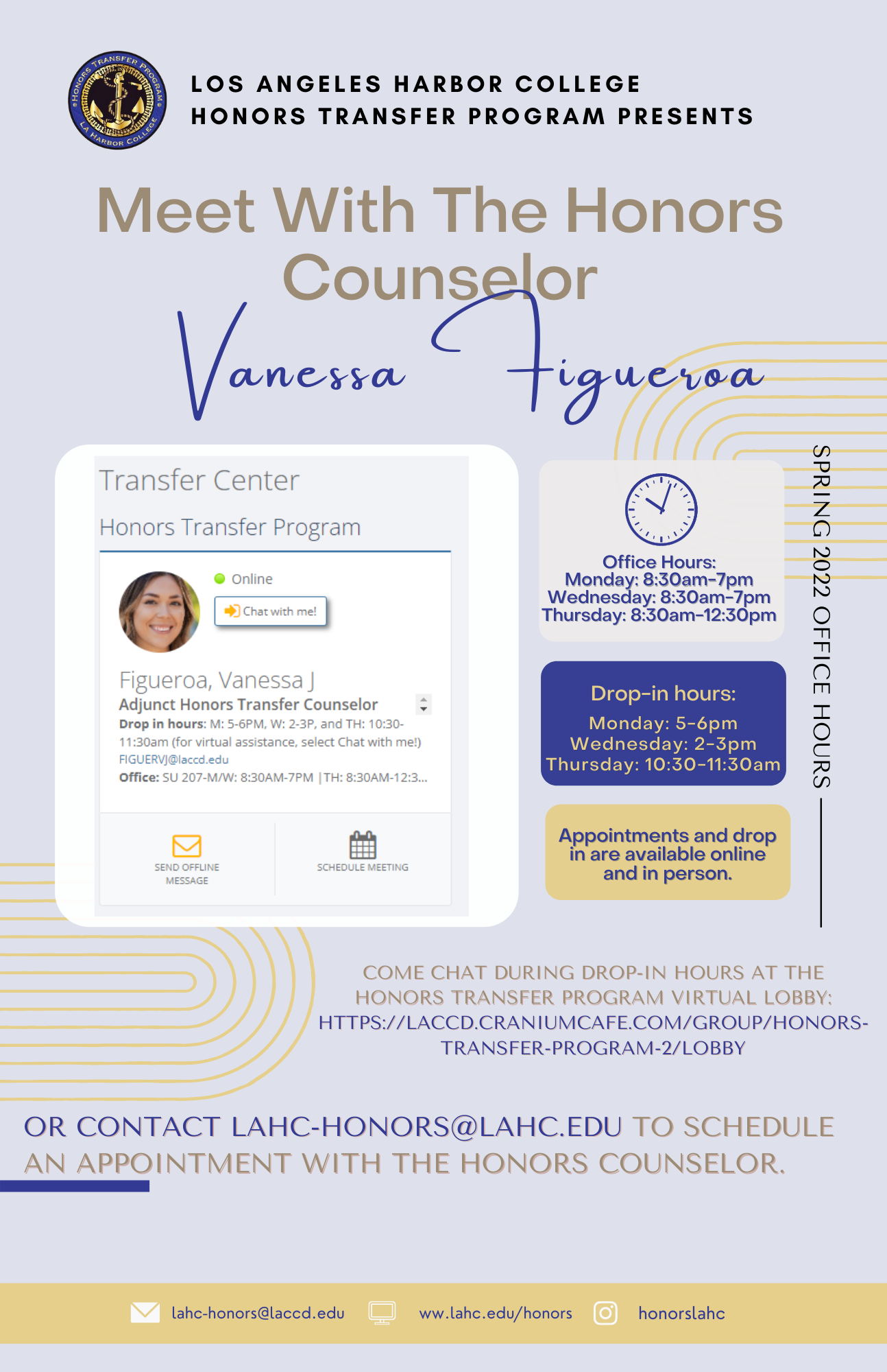 Meet with the Honors Counselor