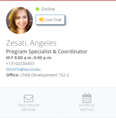 Contact Information of Angles Zesati
