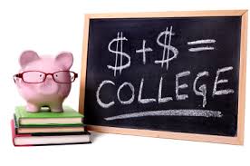 Piggy Bank Teaches Financial Blackboard