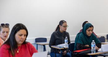 students in classroom