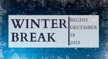 winter break banner