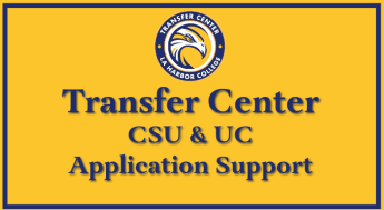 Transfer Center CSU and UC Application Support