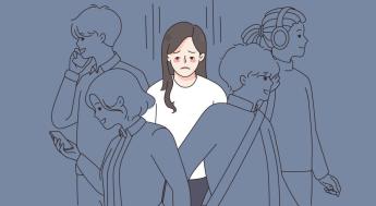 Image showing social anxiety