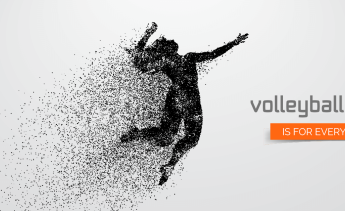 Athlete Playing Volleyball