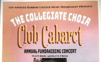 The Collegiate Choir Club Cabaret Flyer