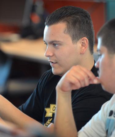 Students Learning on Computer