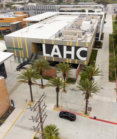 Los Angeles Harbor Collage Building