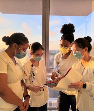 Nursing Students in Clinic