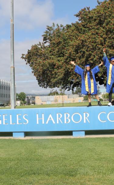 Students Over LAHC Sign