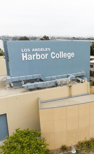 Los Angeles Harbor Collage Building