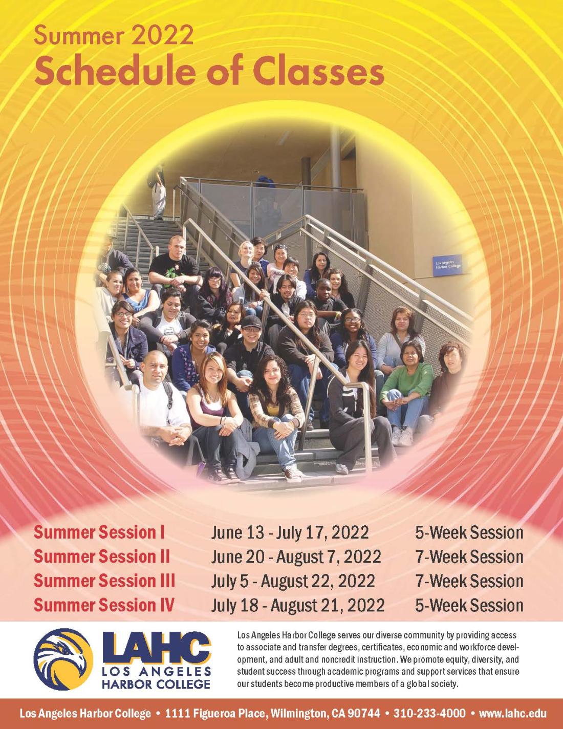 Information About of Summer Classes