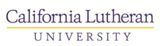 California Lutheran University Logo