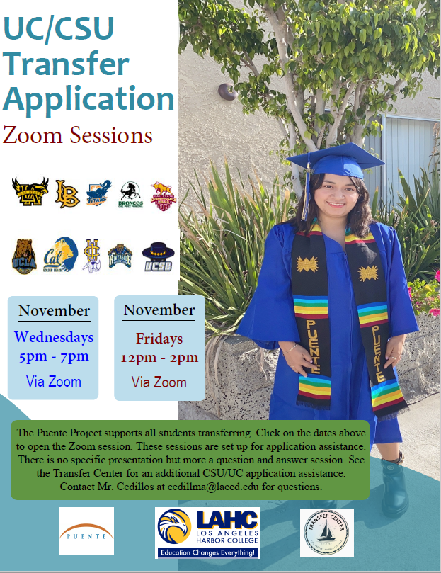 CSU UC Transfer Application Flyer