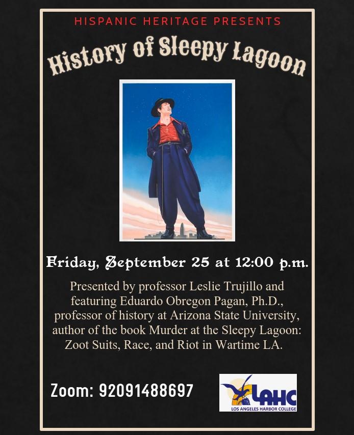 History of Sleepy Lagoon Flyer