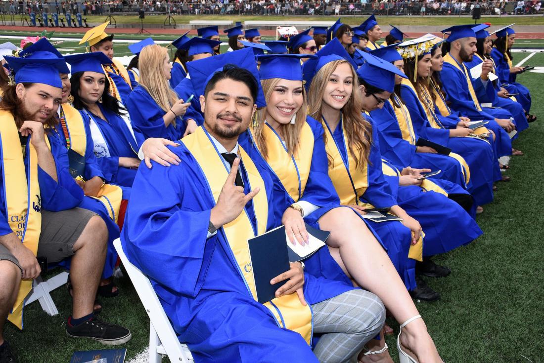 Graduated Students Seated