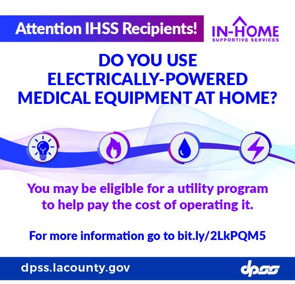 Information About Electrically Powered Medical Equipment at Home