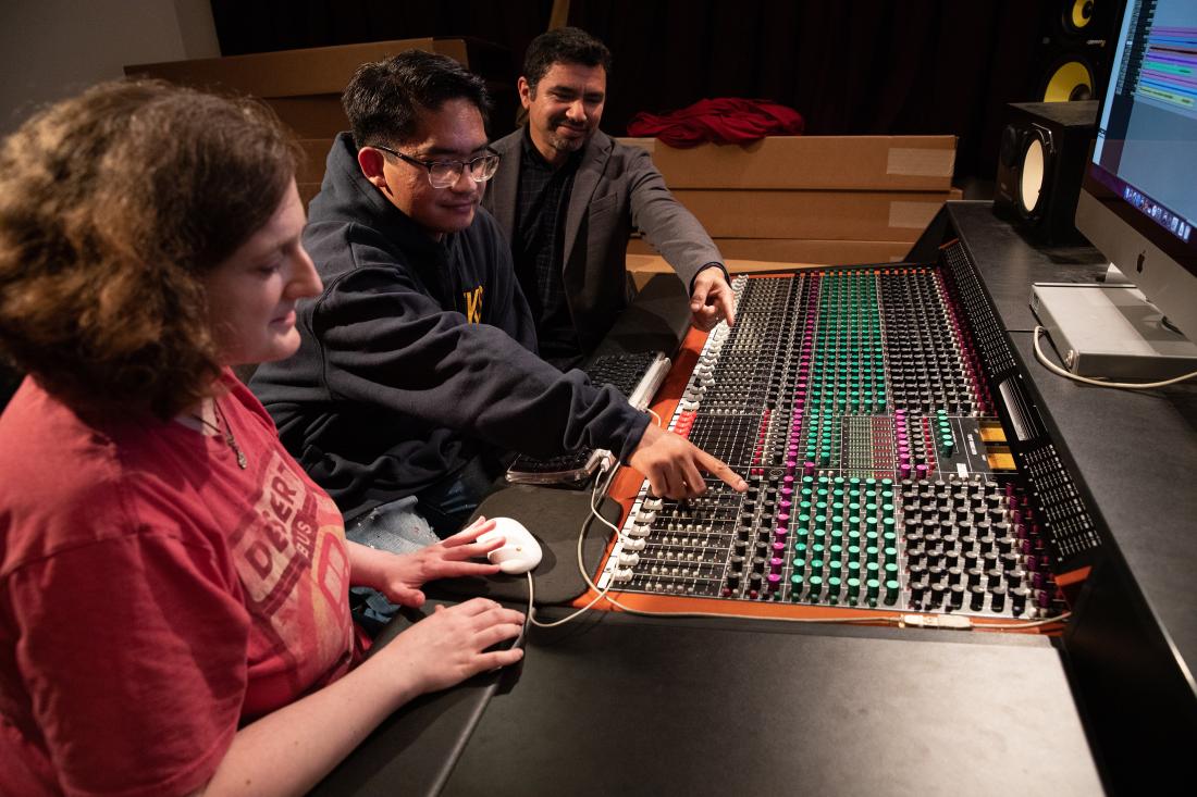 Students Composing Music