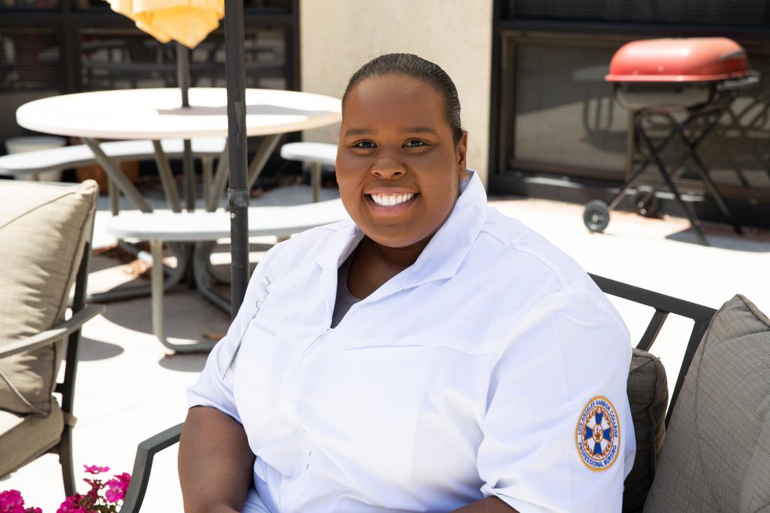 Nurse Student Smiling to Camera