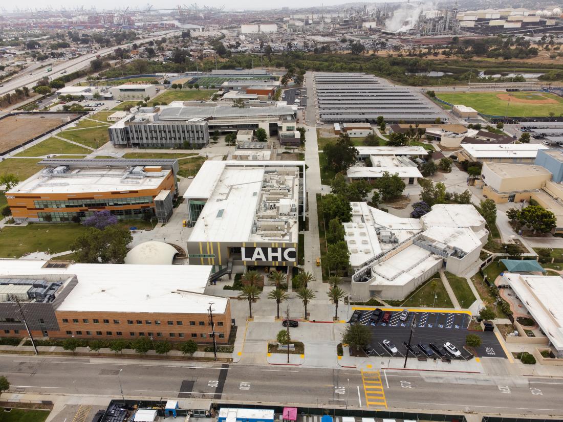 LAHC Campus Bird Eye View