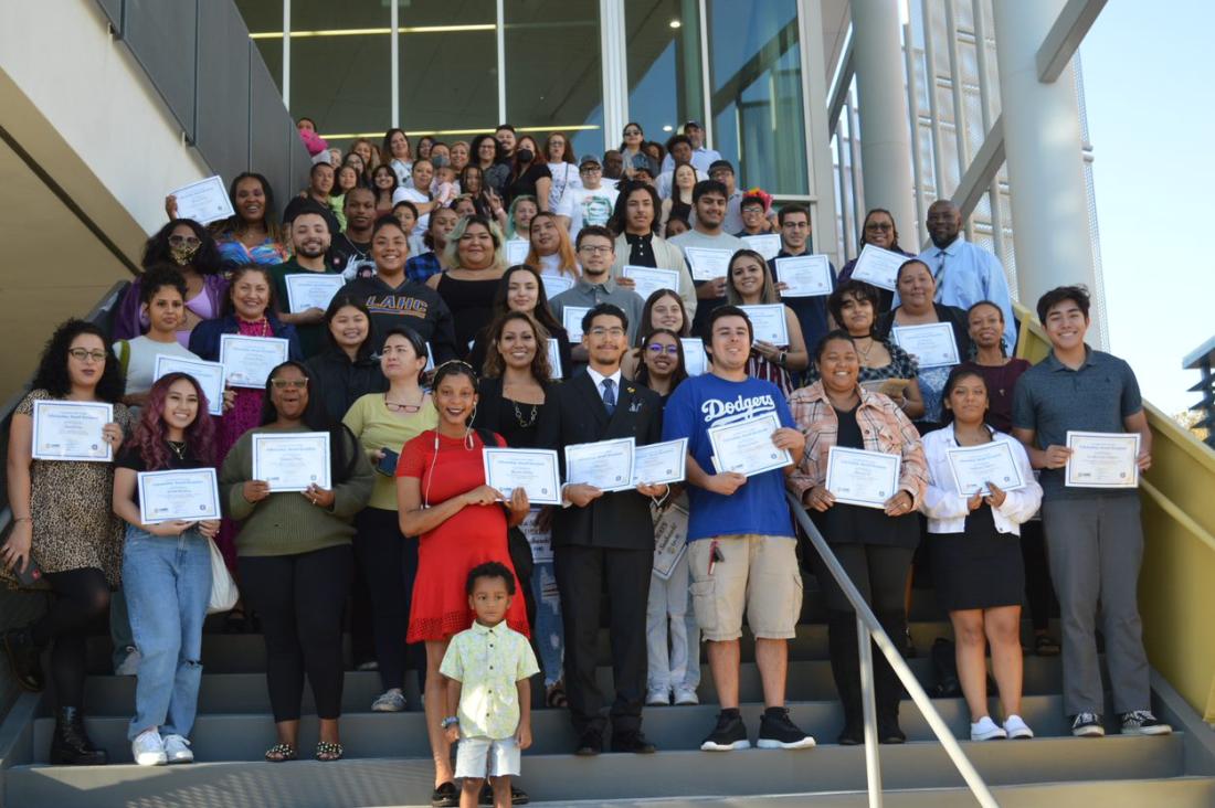 Scholarship Award Winners and Families