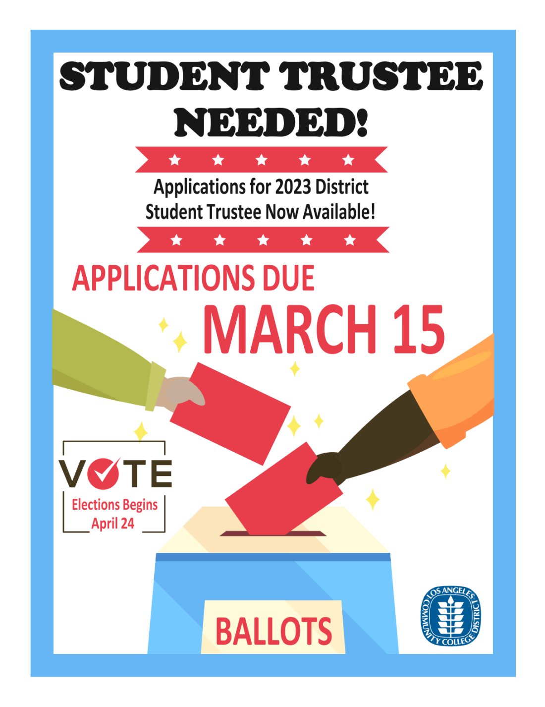 Student Trustee Flyer