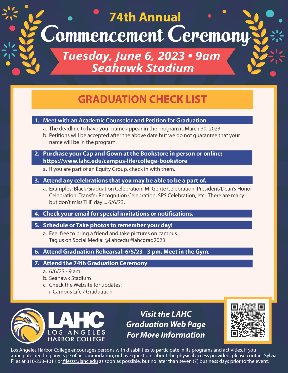 Graduate Check-List