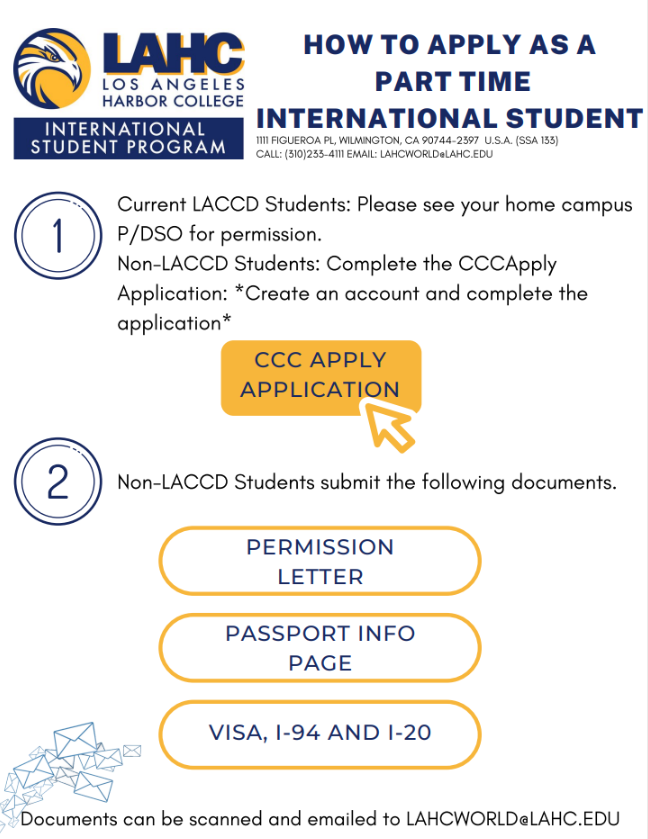 how to apply part time as an international student