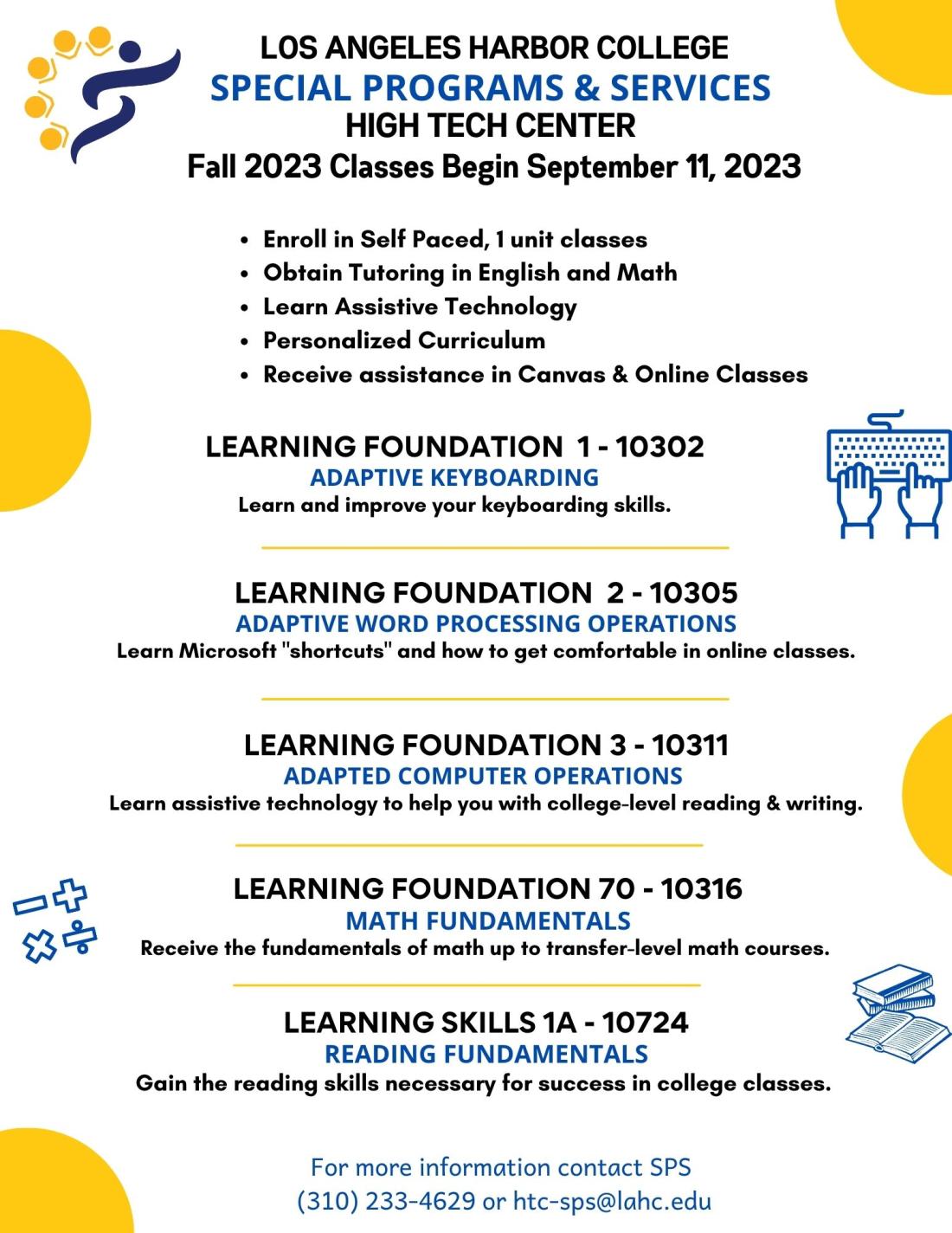 Fall 2023 HTC Classes
