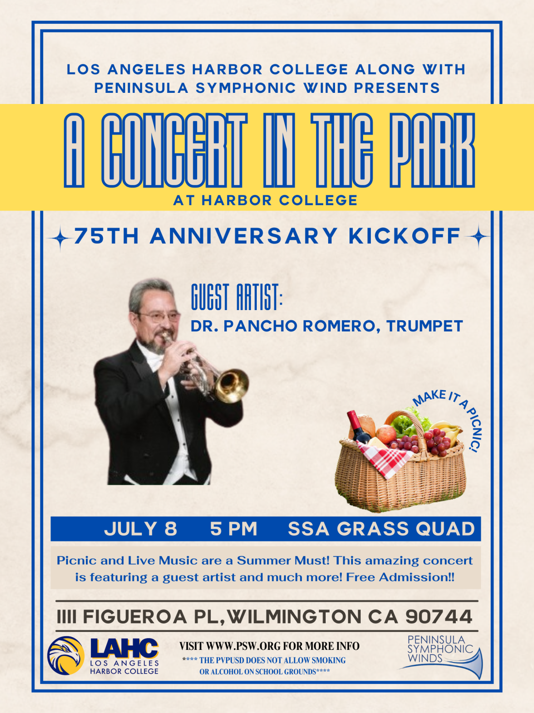 Concert in the Park Flyer - 7.8.23