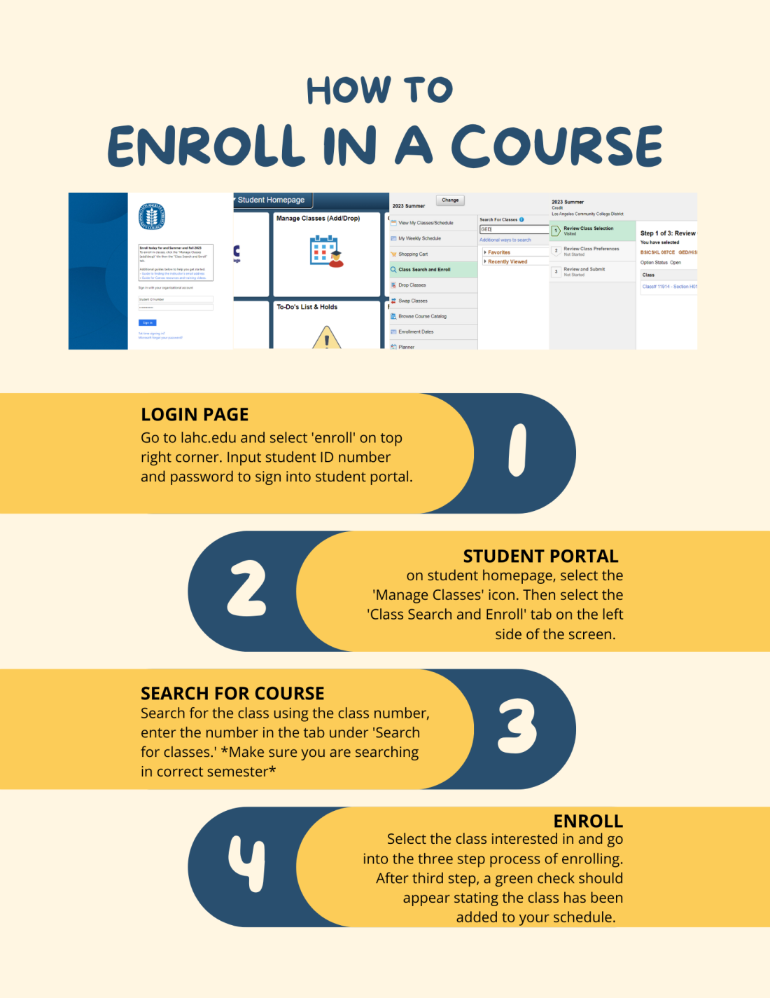 How to Enroll in a Course?