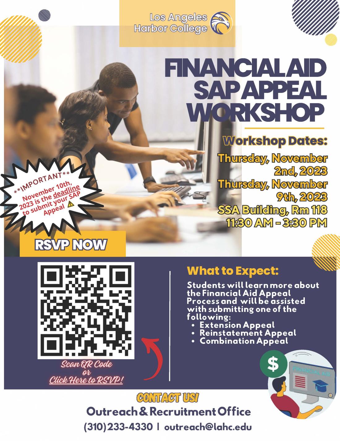 FAFSA SAP APPEAL FLYER
