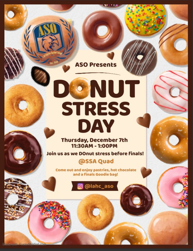 donut stress!