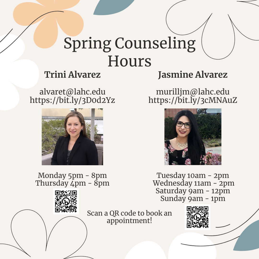 Spring counseling hours
