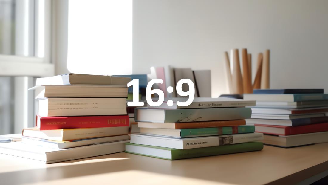 16-9 book ratio image