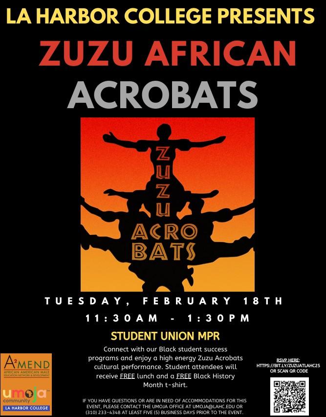 Zuzu African Acrobats at Harbor College