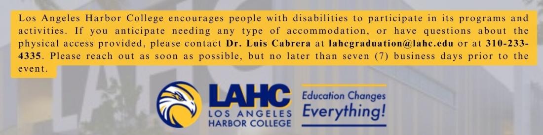 ADA Accommodations Banner