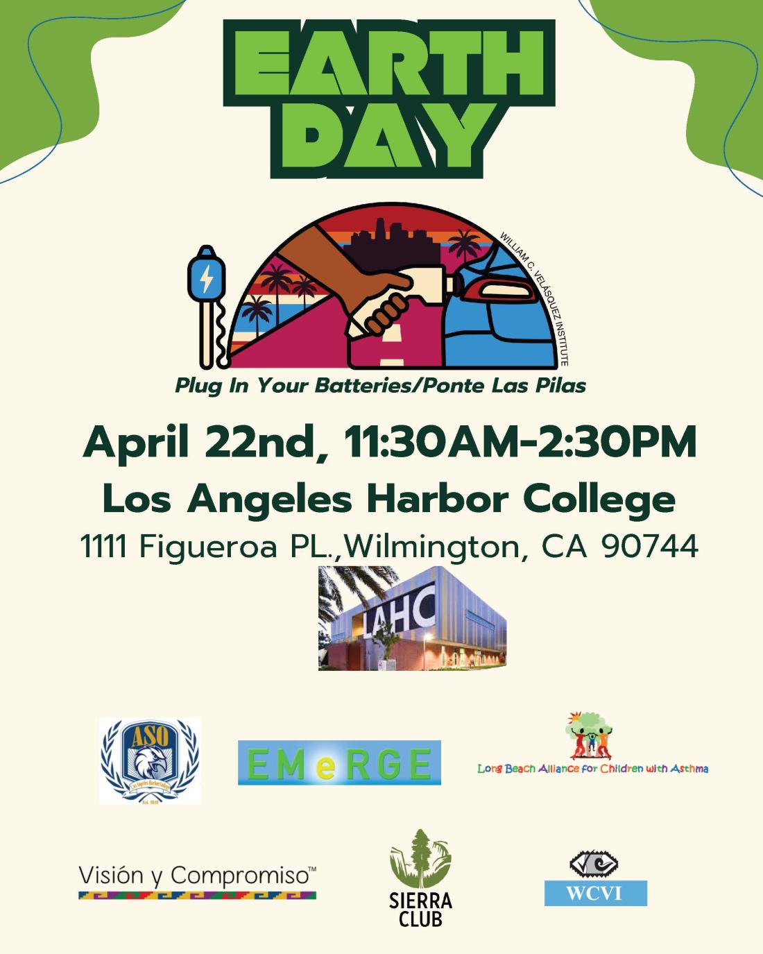 Earth Day at LAHC Flyer