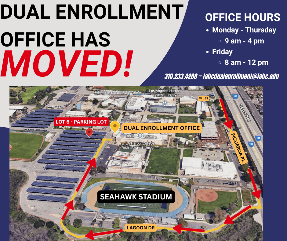 Dual Enrollment Office Street View Map to find Locaiton