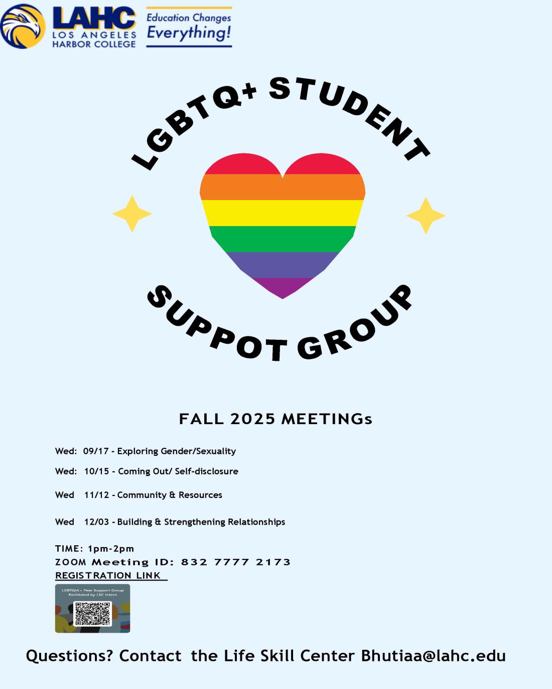 LGBTQ+ Student Support Group