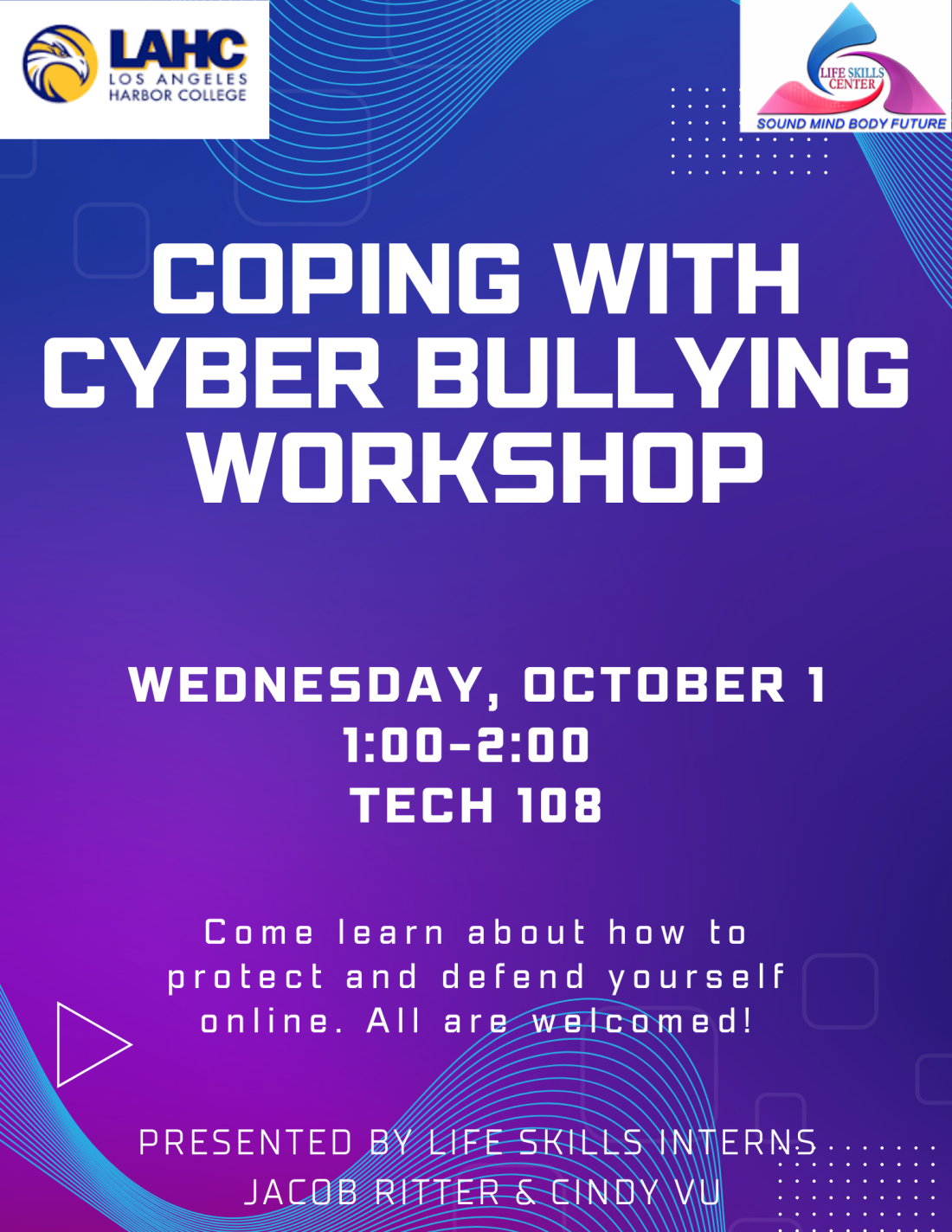 Coping with Cyber Bullying Workshop