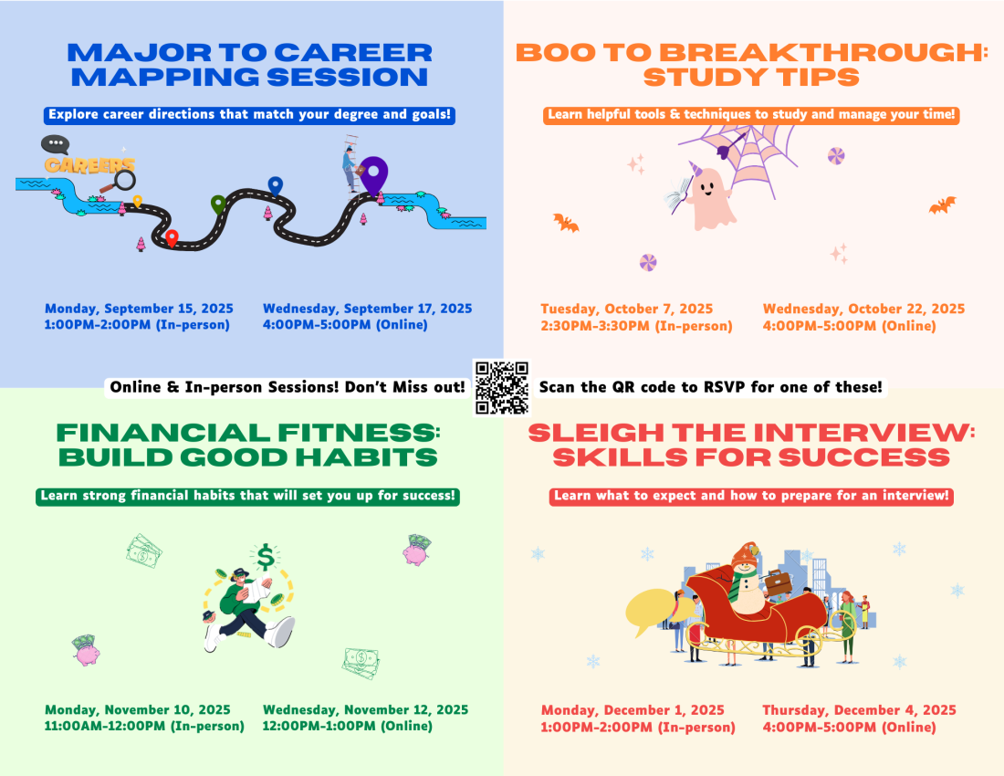 Fall 2025 Personal Development Workshops