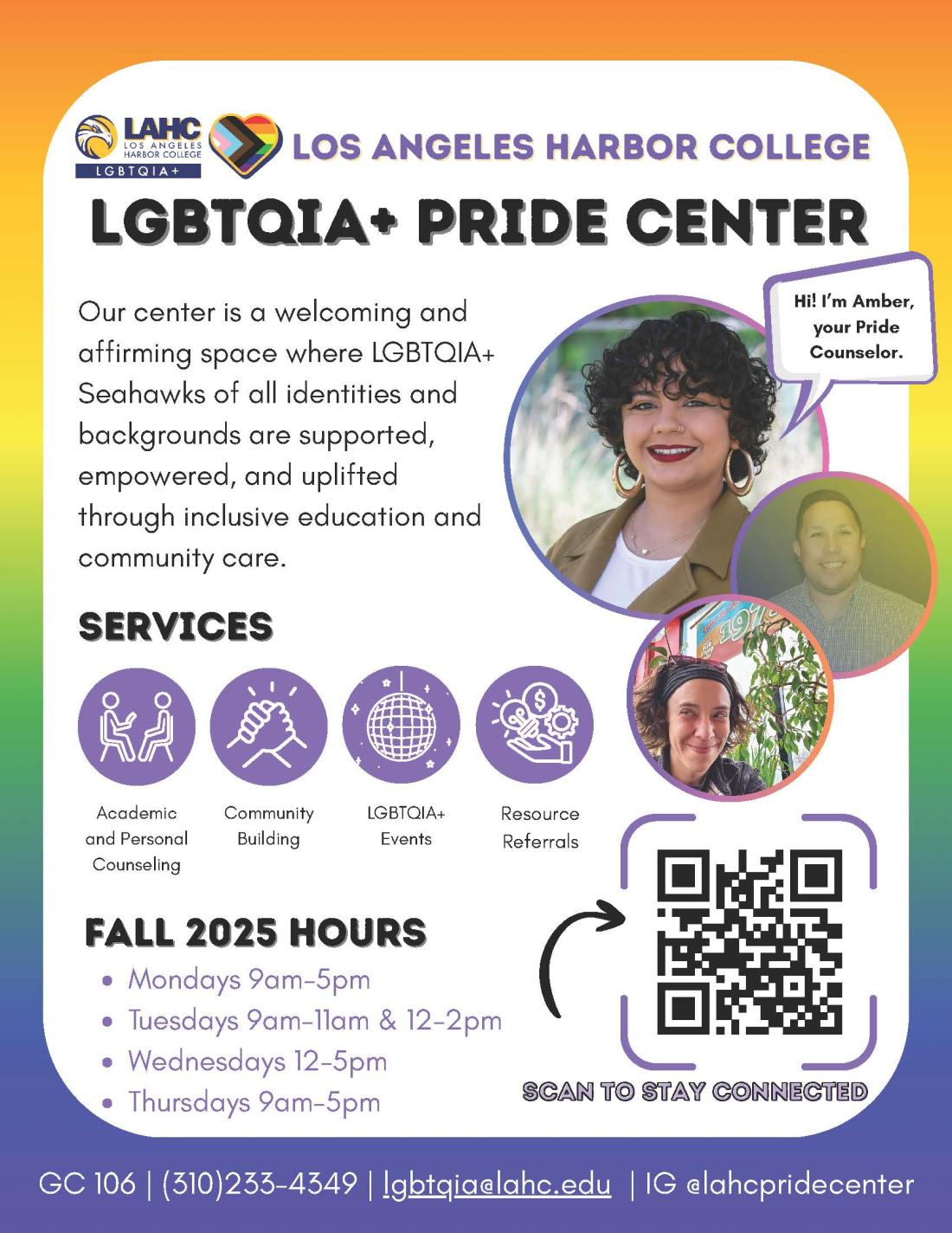 Fall 2025 Pride Center Flyer