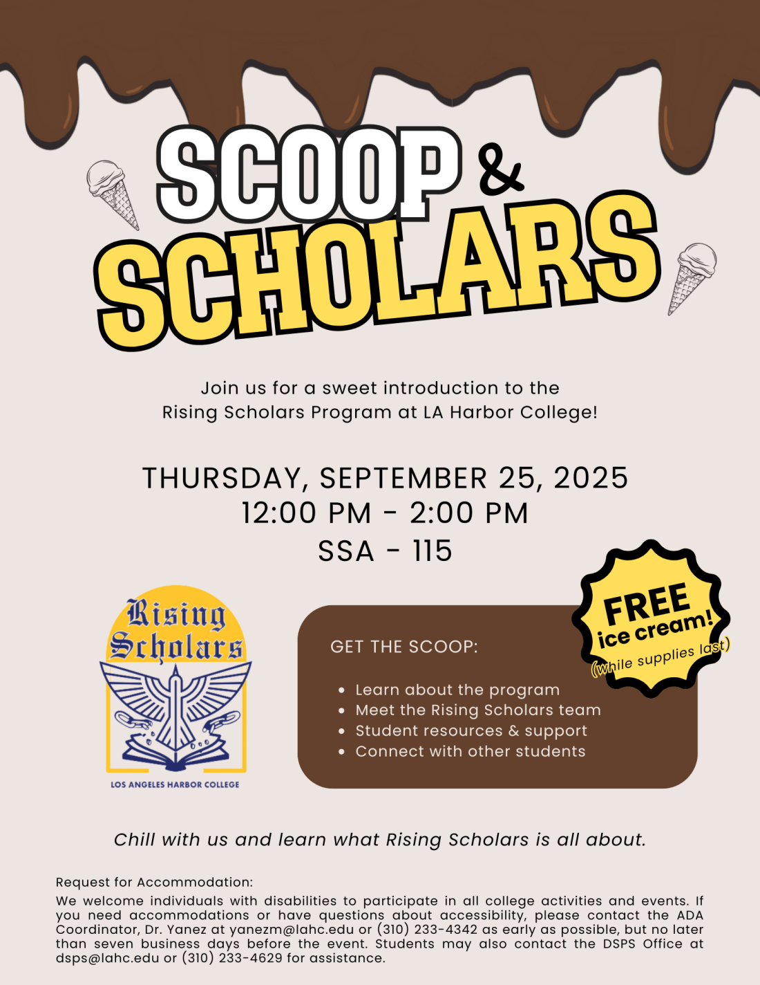 Rising Scholars Ice Cream Social