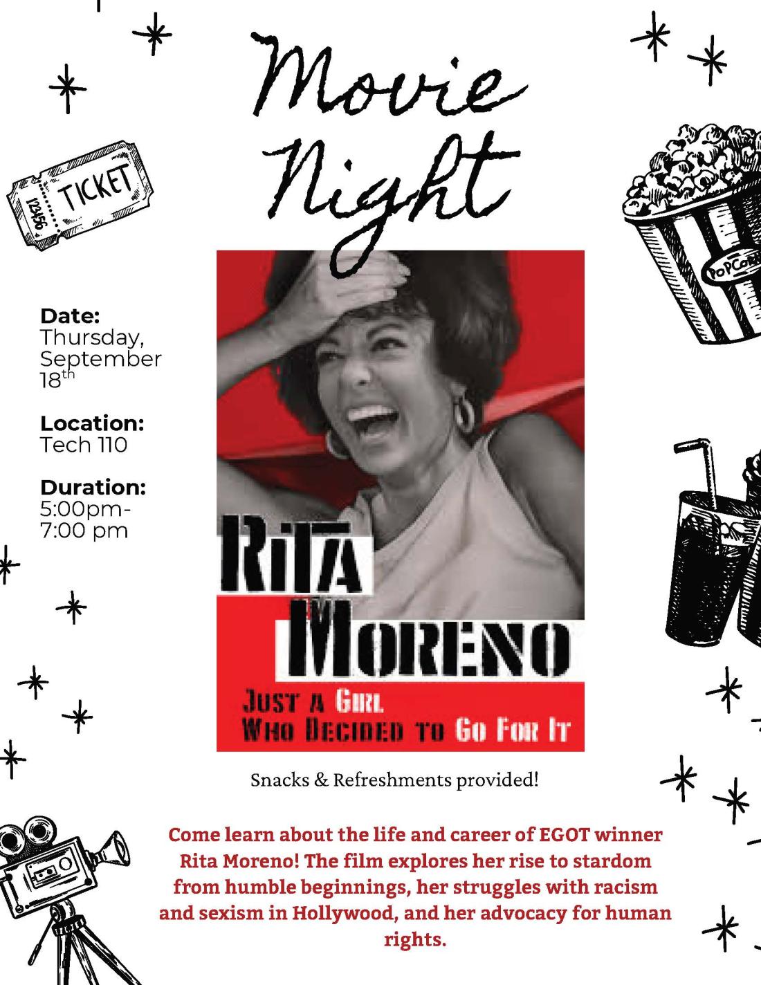 Rita Moreno Doc Flyer