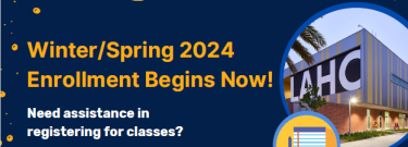 Winter Spring Registration