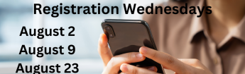 Registration Wednesdays